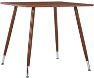 Dining table brown 80,5x80,5x73 cm MDF - Dining Table