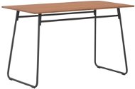 Jedálenský stôl Jedálenský stôl 120 × 60 × 73 cm masívna preglejka a oceľ - Jídelní stůl
