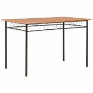 Jedálenský stôl hnedý 120 × 70 × 75 cm MDF - Jedálenský stôl