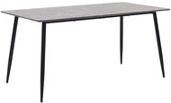 Dining table gray 140x70x75 cm MDF - Dining Table