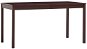 Jedálenský stôl tmavohnedý 140 × 70 × 73 cm borovicové drevo - Jedálenský stôl