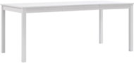 Dining table white 180x90x73 cm pine wood - Dining Table