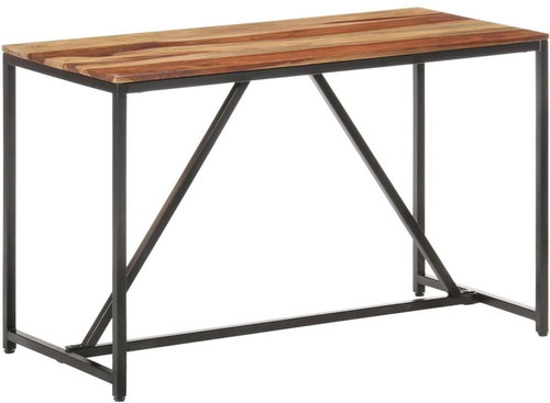 Dining table 120x60x76 cm solid sheesham wood - Dining Table - Main image