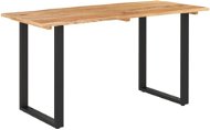 Jedálenský stôl Jedálenský stôl 140 × 70 × 76 cm masívne akáciové drevo - Jídelní stůl