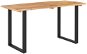 Jedálenský stôl 140 × 70 × 76 cm masívne akáciové drevo - Jedálenský stôl