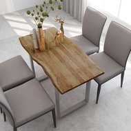 Dining table 118x58x76 cm solid acacia wood - Dining Table