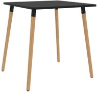 Dining table black 80x80x75 cm metal - Dining Table