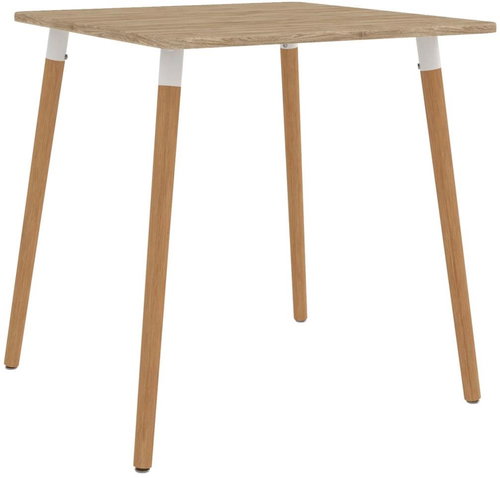 Dining table 80x80x75 cm metal - Dining Table - Main image