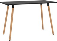 Dining table black 120x60x75 cm metal - Dining Table