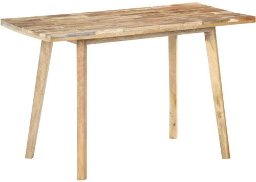Dining table 120x60x75 cm thick mango wood - Dining Table - Main image