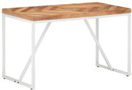 Dining table 120x60x76 cm massive acacia and mango tree - Dining Table