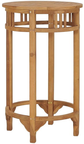 Bar Table 60cm Solid Teak Wood - Bar Table - Main image