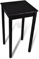 Černý barový stůl MDF 55x55x107 cm - Barový stůl