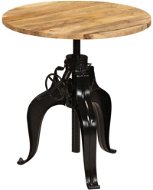 Barový stôl z masívneho mangovníkového dreva 75×(76–110) cm - Barový stôl