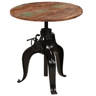 Barový stôl z masívneho recyklovaného dreva 75 x (76–110) cm - Barový stôl
