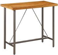 Barový stôl z masívneho recyklovaného teaku 120 × 58 × 106 cm - Barový stôl