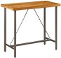 Bar table made of solid recycled teak 120x58x106 cm - Bar Table