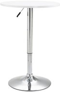 Bar Table White 60cm MDF - Bar Table