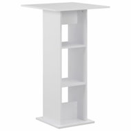 Bar Table White 60x60x110cm - Bar Table