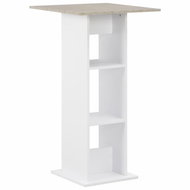 Bar Table White 60x60x110cm - Bar Table