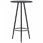 Barový stôl Barový stôl čierny 60 × 107,5 cm MDF - Barový stůl