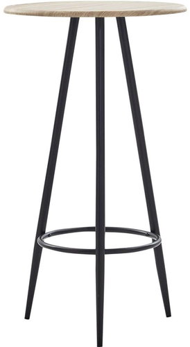Bar Table Oak 60x107,5cm MDF - Bar Table - Main image