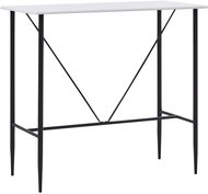 Bar Table White 120x60x110cm MDF - Bar Table
