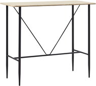 Bar Table Oak 120x60x110 cm MDF - Bar Table