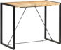 Barový stůl 140x70x110 cm masivní mangovníkové dřevo - Barový stůl