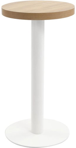 Bistro table light brown 40 cm MDF - Dining Table - Main image