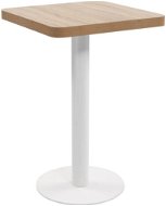 Bistro stolek světle hnědý 50x50 cm MDF - Barový stôl