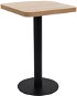 Bistro Table Light Brown 50x50cm MDF - Bar Table