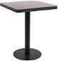 Bistro Table Dark Brown 60x60cm MDF - Bar Table