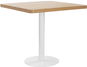 Bistro Table Light Brown 80x80cm MDF - Bar Table