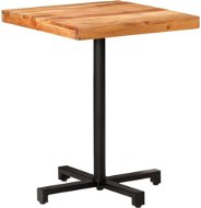 Bistro stůl čtvercový 60x60x75 cm masivní akáciové dřevo - Barový stůl
