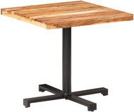 Bistro table square 80x80x75 cm solid acacia wood - Dining Table