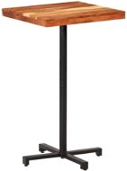 Barový stůl čtvercový 60x60x110 cm masivní akáciové dřevo - Barový stůl