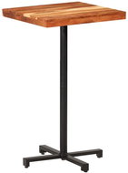 Bar Table Square 60x60x110cm Solid Acacia Wood - Bar Table