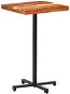 Barový stůl čtvercový 60x60x110 cm masivní akáciové dřevo - Barový stůl