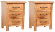 Noční stolky 2 ks 40 x 30 x 54 cm masivní dubové dřevo - Noční stolek