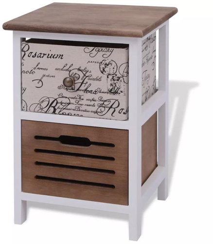 Bedside table brown - Night Stand - Main image