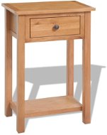 Konzolový stolek 50 x 32 x 75 cm masivní dubové dřevo - Noční stolek