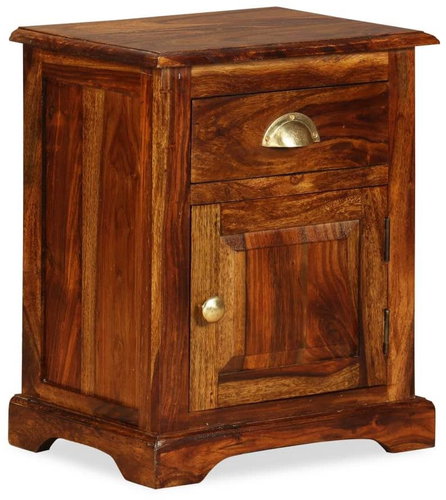 Noční stolek z masivního sheeshamového dřeva 40x30x50 cm - Night Stand - Main image