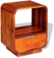 Noční stolek se zásuvkou masivní sheesham 40x30x50 cm - Night Stand