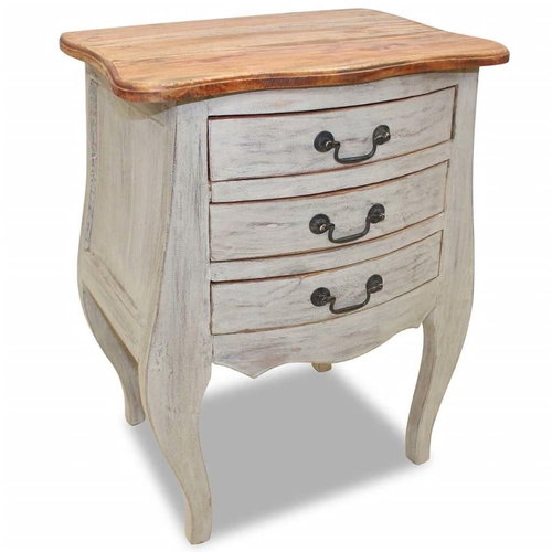 Noční stolek masivní recyklované dřevo 48 x 35 x 64 cm - Night Stand - Main image