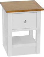 Noční stolek 36 x 30 x 47 cm masivní dubové dřevo - Noční stolek