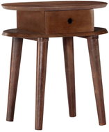 Noční stolek 50x35x55 cm masivní akáciové dřevo - Noční stolek