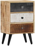 Noční stolek 40 x 30 x 60 cm masivní mangovníkové dřevo - Noční stolek