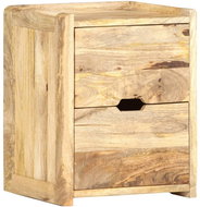Noční stolek 40x35x50 cm masivní mangovníkové dřevo - Noční stolek