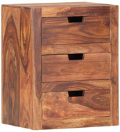 Noční stolek 40x30x50 cm masivní sheeshamové dřevo - Noční stolek